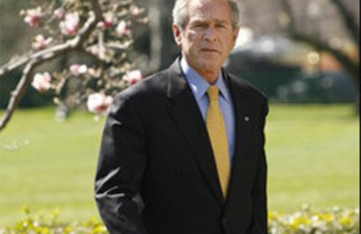 Bush'a stent takıldı