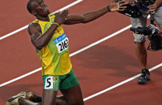 Usain Bolt'a Londra'da ayakkabı şoku