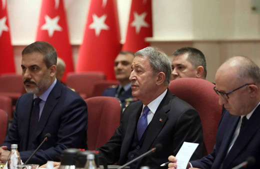 Hulusi Akar, Rusya Savunma Bakanı Sergey Şoygu görüşmesi