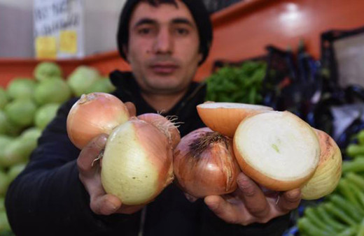 İthal soğanlar İran'dan geldi