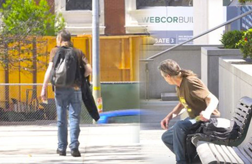 İçi para dolu çanta bulan evsiz adam öyle bir şey yaptı ki...