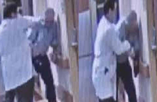 ABD'de tepki çeken olay! Doktor refakatçiyi tekme-tokat dövdü
