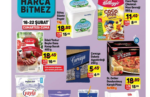 16 Şubat - 22 Şubat 2019 A101 Aktüel ve indirimli ürünler kataloğu