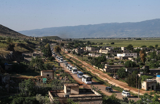 İdlib'de Türk-Rus ortak devriyesi