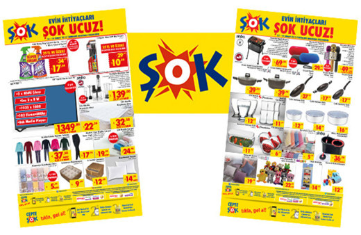 ŞOK 16-19 Şubat aktüel ve indirimli ürünler kataloğu