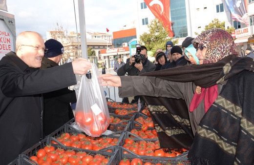 Balıkesir'de tanzim satış noktası açıldı