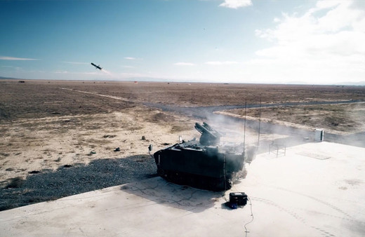 FNSS Kaplan OMTAS füzesiyle yapılan ilk atışta hedefi vurdu