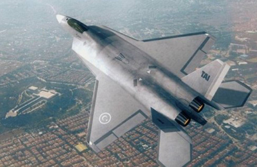 Milli Muharip Uçak TF-X'in animasyonu