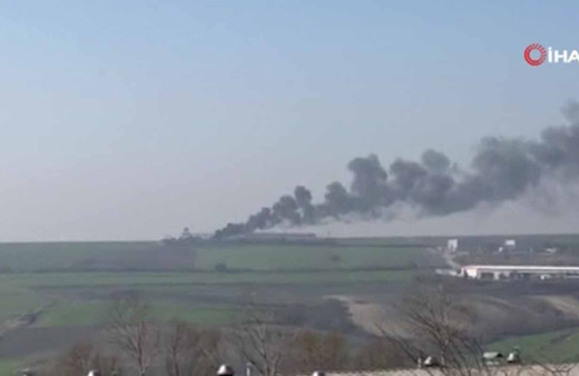 Arnavutköy'de bir fabrikada yangın çıktı