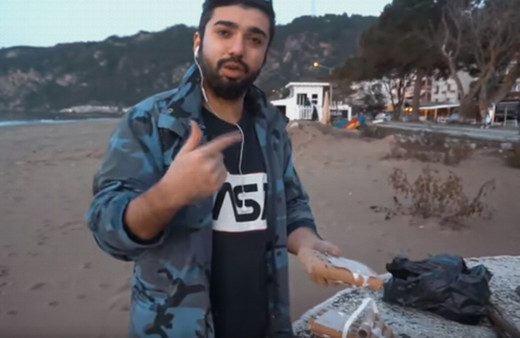 Bartınlı YouTuber’a havai fişek cezası