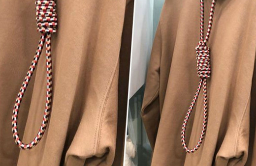 Dünyaca ünlü markanın intihar konseptli kıyafeti tepki çekti