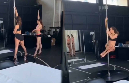 Jennifer Lopez striptiz şov