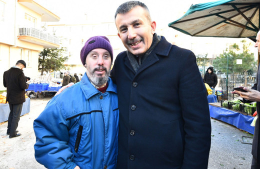 Asım Balcı'dan engellilere şefkat eli