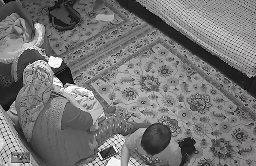 Çanakkale Ayvacık'taki deprem anı kameralarda büyük panik