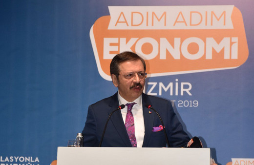 TOBB Başkanı Rifat Hisarcıklıoğlu' İşten çıkarmaya gerek yok'