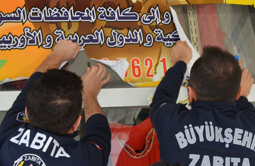 Adana ve Mardin Kızıltepe'de Arapça tabelalar indirildi