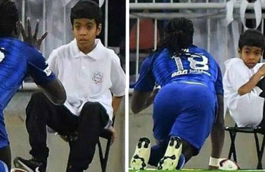 Bafetimbi Gomis’in gol sevinci top toplayıcı çocuğu kaçırttı!