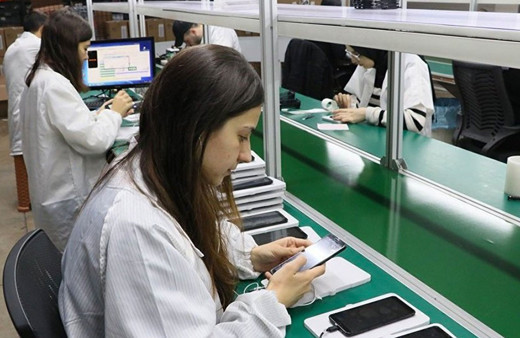Yüzde 60 yerli ilk akıllı telefon Samsun'da üretiliyor
