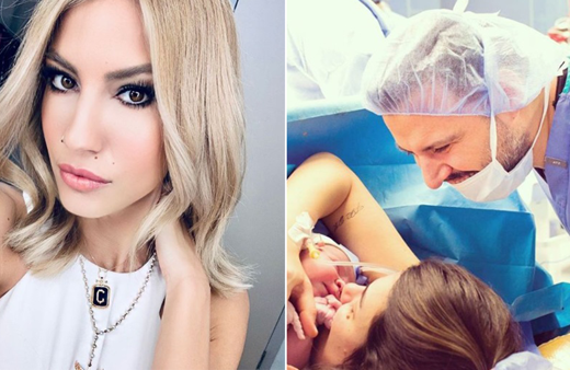 Çağla Şıkel Alişan'ın bebeğini paylaştı sosyal medya yıkıldı: Gudumun yavrusu