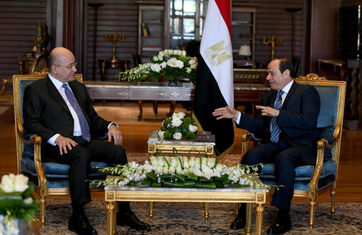 Salih ile Sisi görüşmesinde 'bayrak krizi' tartışması