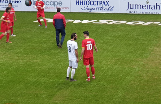 Futbolun efsaneleri Moskova'da