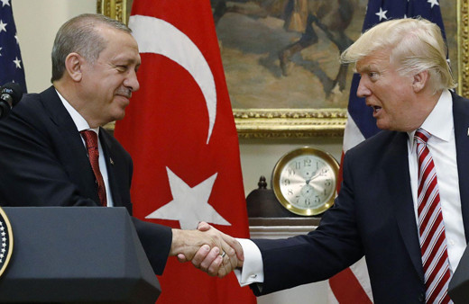 Cumhurbaşkanı Erdoğan Trump ile görüştü