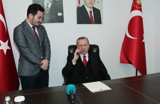 Cumhurbaşkanı Erdoğan, Denktaş ailesini aradı