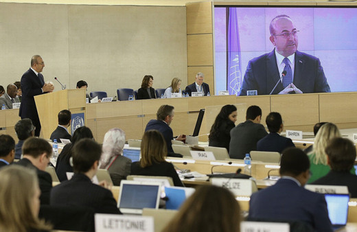 Bakan Çavuşoğlu'ndan BM'de Uygur Türkleri mesajı