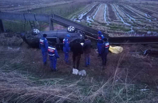Balıkesir Gönen'de korkunç kaza