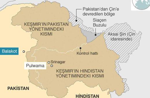 Keşmir nerede haritasına bakın! Prens parayla Hindistan'a satmış