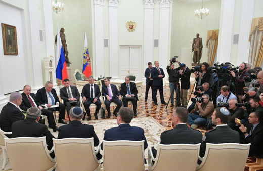 Putin, Netanyahu'yu kabul etti