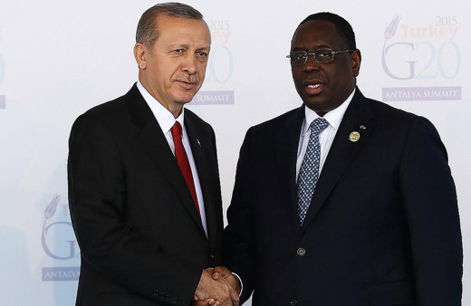 Erdoğan, Senegalli mevkidaşı Sall'i kutladı