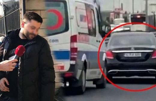 Emniyet'ten ambulansa yol vermeyen maganda için açıklama