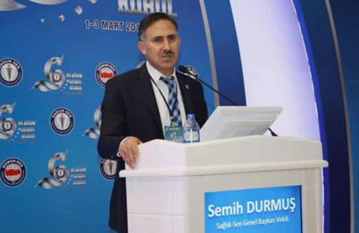 Sağlık-Sen'in yeni genel başkanı Semih Durmuş oldu
