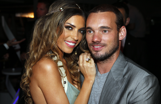 Wesley Sneijder ve Yolanthe Cabau'dan sürpriz karar
