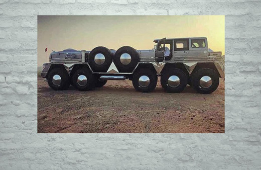 Hamad bin Hamdan Al Nahyan'ın ilginç arabaları