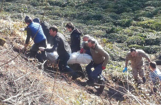 Trabzon'da yaşlı adamın korkunç ölümü