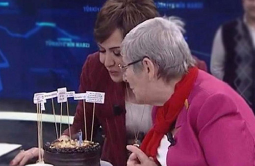 Canan Karatay'ın doğum günü pastasında bakın neler var