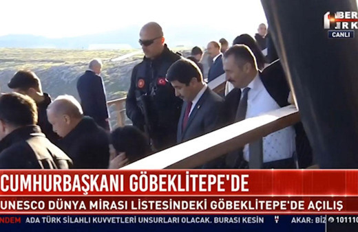 Cumhurbaşkanı Erdoğan Göbeklitepe'de