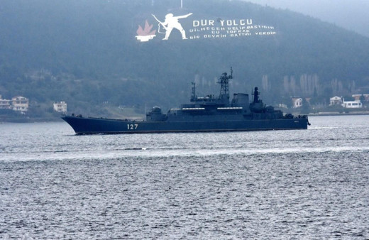 Rus savaş gemisi, Çanakkale'de Türk savaş gemisiyle karşılaştı