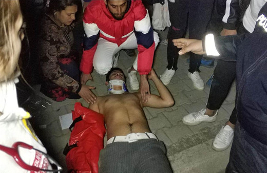 Samsun Canik'te kamyonet takla attı! Çok sayıda yaralı var