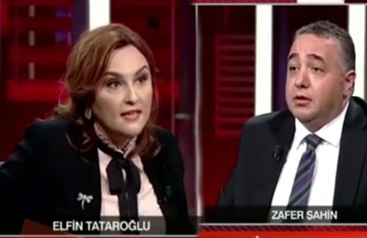 CNN Türk'te stüdyo karıştı! Elfin Tataroğlu programı terk etti