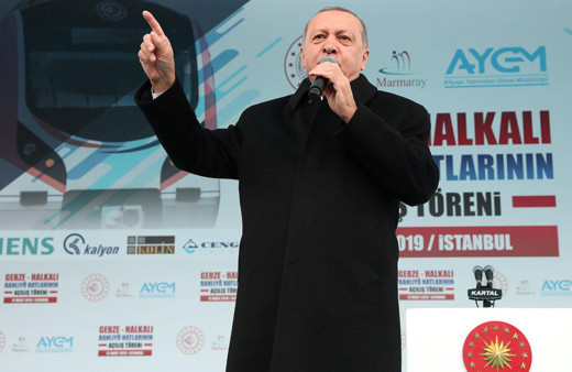 Erdoğan: "Gebze - Halkalı Banliyö Tren Hattı 1 saat 10 dakika kazandıracak"