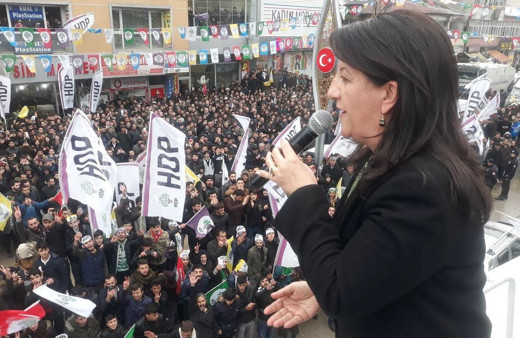 HDP Eş Genel Başkanı Pervin Buldan Erzurum'da konuştu