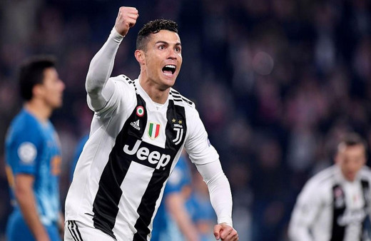 Ronaldo coştu Juventus çeyrek finale yükseldi