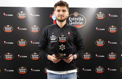 Celta Vigo'da ayın futbolcusu Okay Yokuşlu