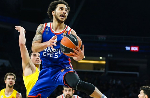 Anadolu Efes, Maccabi'yi dağıttı