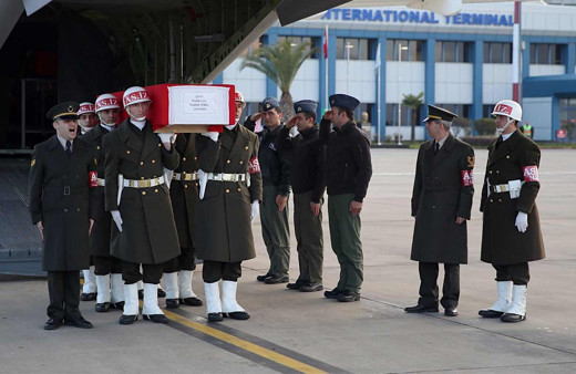Şehit Temel'in cenazesi Trabzon'a götürüldü