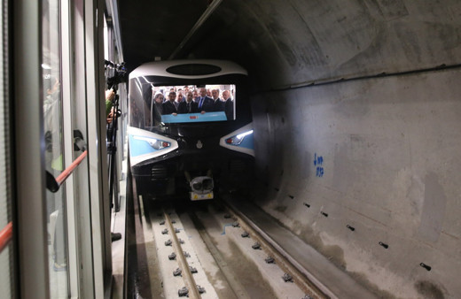 Mahmutbey-Mecidiyeköy metro hattında test sürüşleri başladı