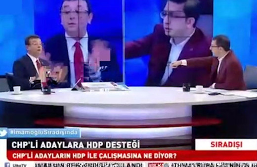 Ülke TV'ye çıkan Ekrem İmamoğlu sunucu Turgay Güler ile kapıştı